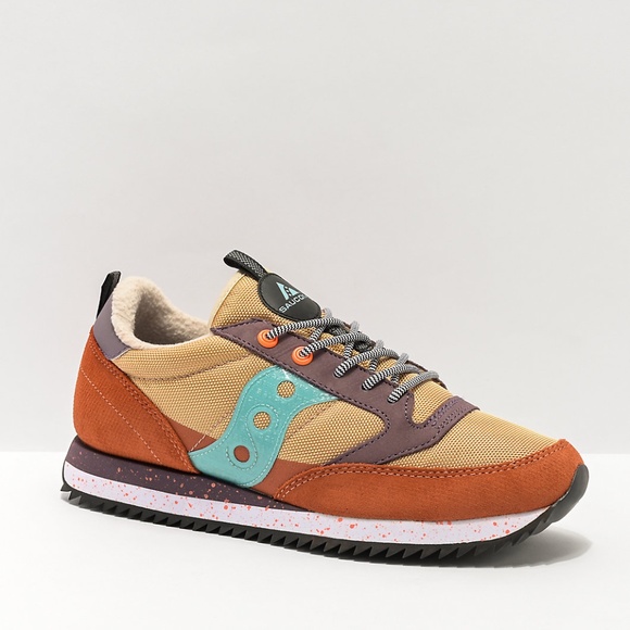 Saucony Other - BRAND NEW Saucony Jazz Original in Curry/Ginger Orange/Blue, Unisex 7.5M / 9W